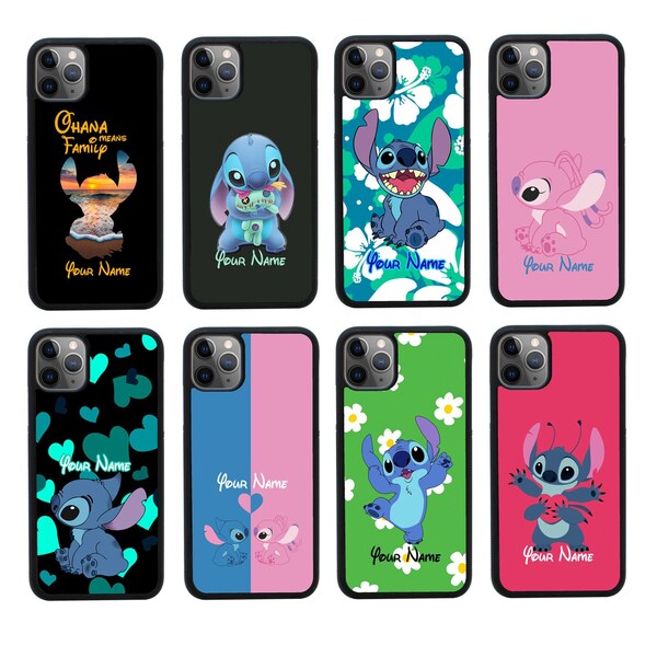 Cute Stitch iPhone Cases for iPhone 14 Pro Max Apple iPhone 13 12 11 X XR XS SE 8 7 6s 6 Se Plus Stich Phone Cover