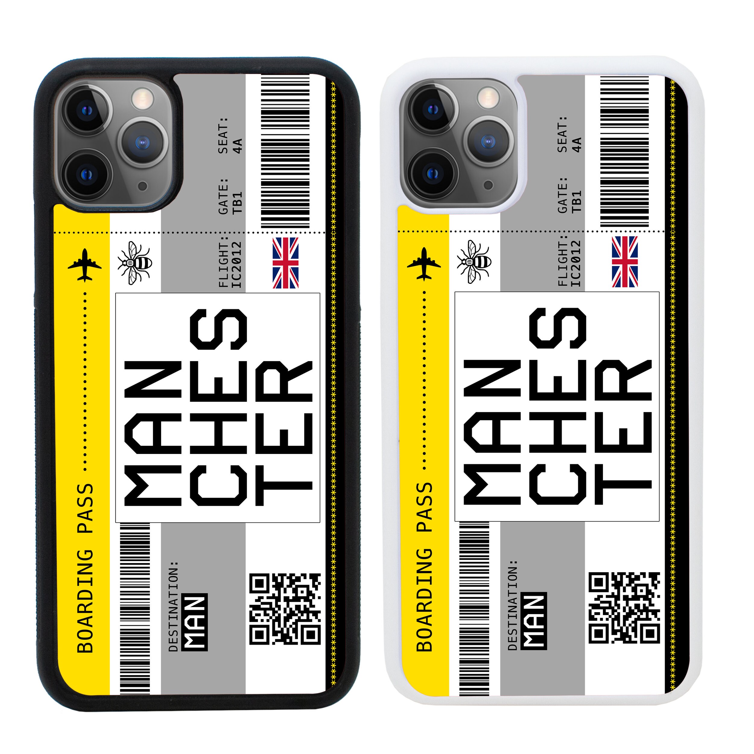 Boarding Pass Apple iPhone Phone Case Protective Bumper Cover Etsy