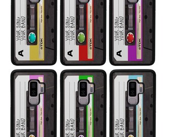 Music Cassette Tape Phone Case for Samsung Galaxy S23 Plus Ultra S22 S21 FE S20 S20FE S10 S10E S9 + A12 A52 A70 A71