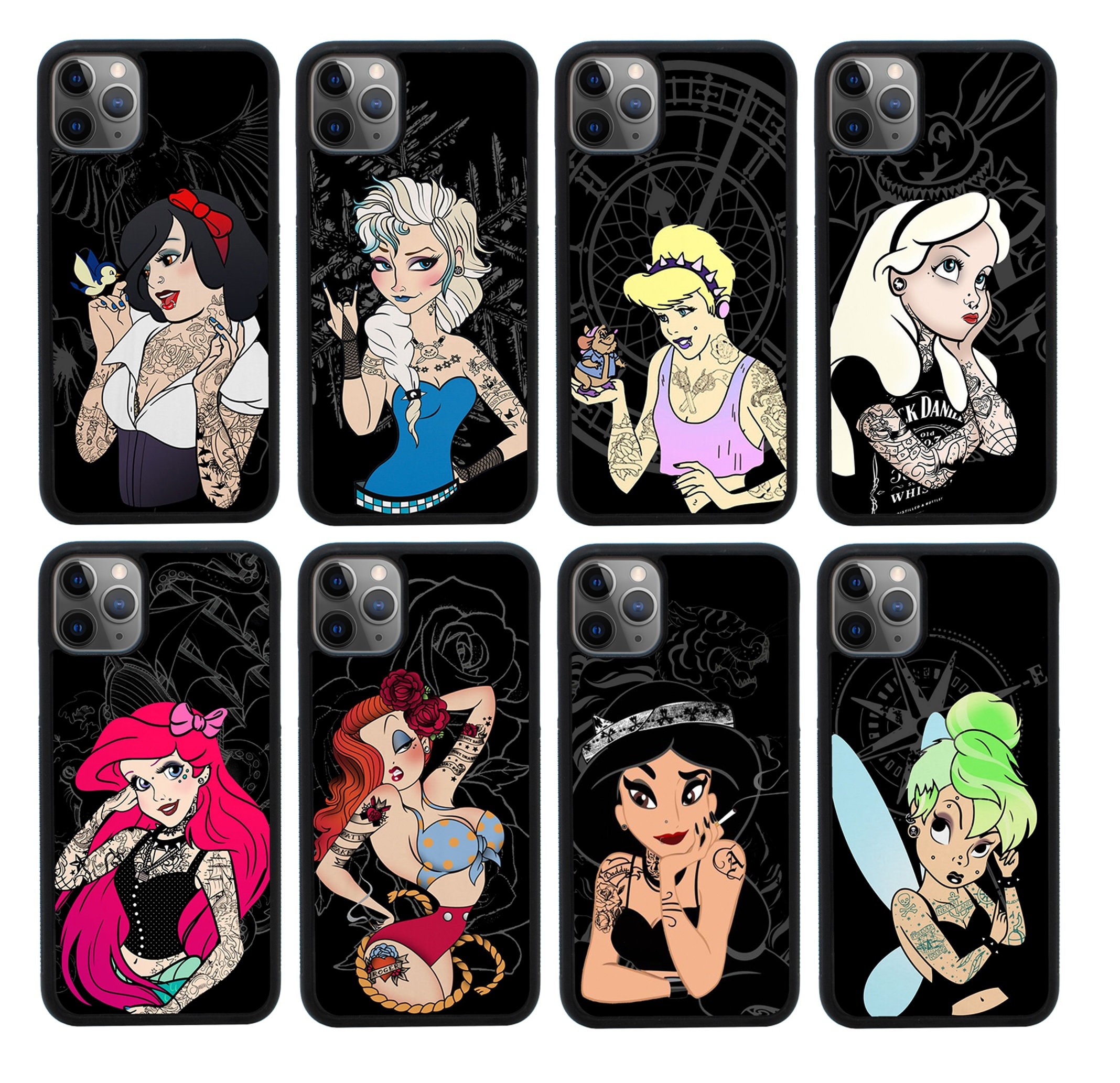 Disney Funda Iphone Se 2022 Ariel Y Sebastián Burbujas La Sirenita  Transparente