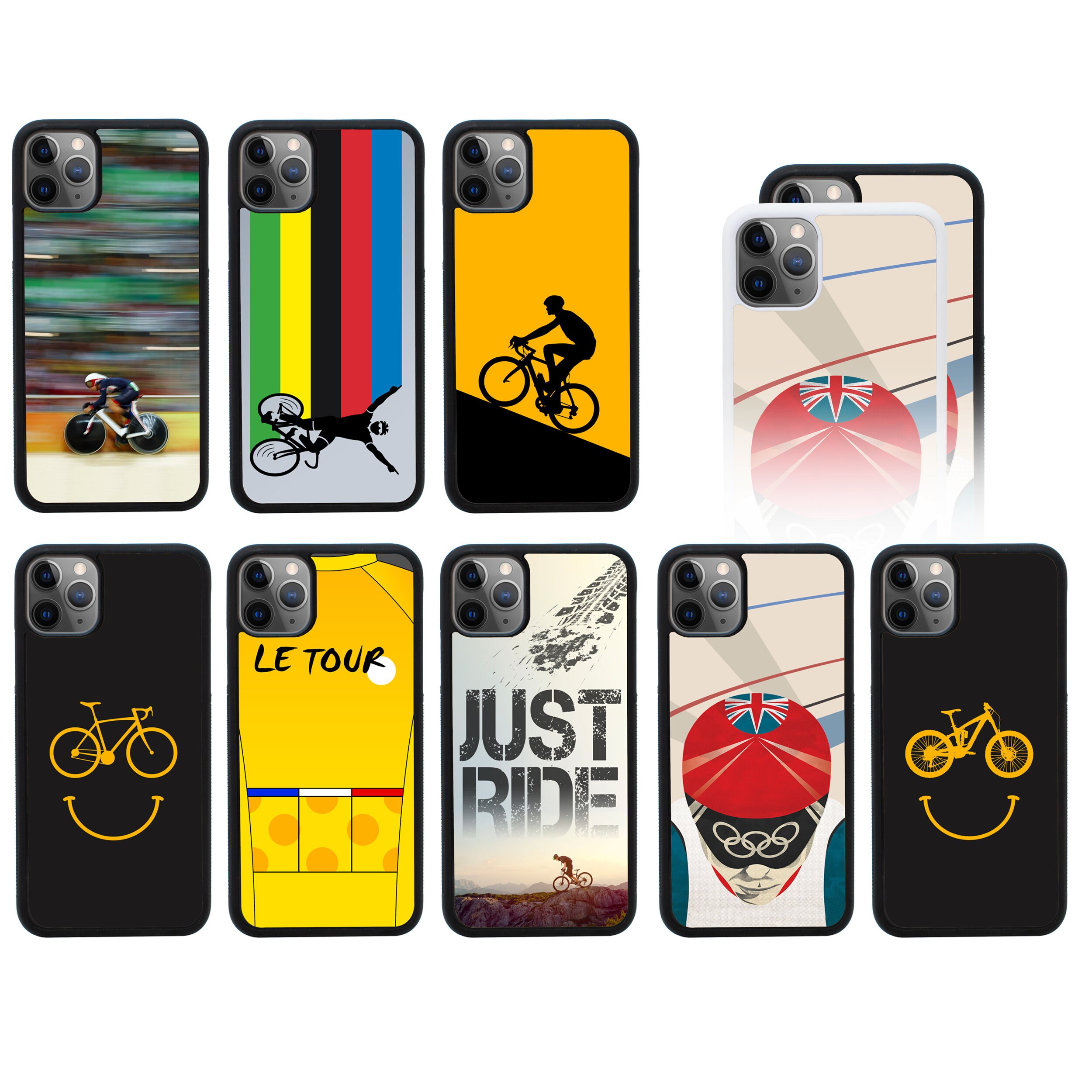 Cycling Apple iPhone Phone Case Protective Bumper Cover Etsy