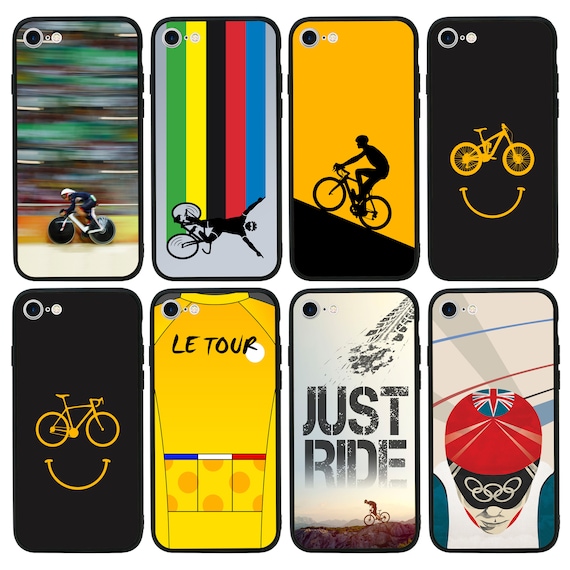 Cycling Biking iPhone Cases for iPhone 14 Pro Max Apple iPhone 13 12 11 X  XR XS SE 8 7 6s 6 Se Plus Phone Cover 