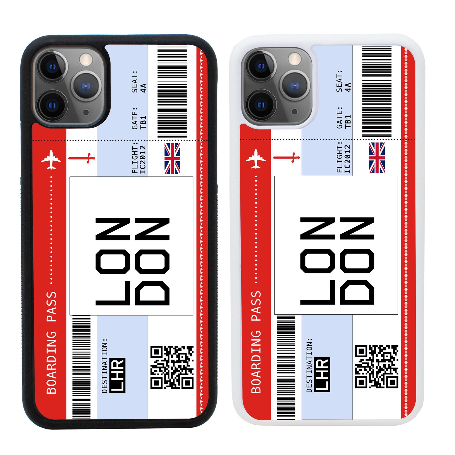 Boarding Pass Apple iPhone Phone Case Protective Bumper Cover Etsy