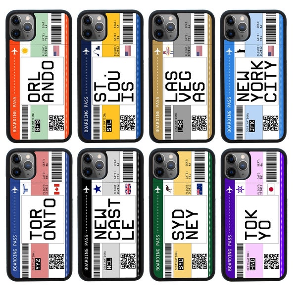 Boarding Pass Case Etsy