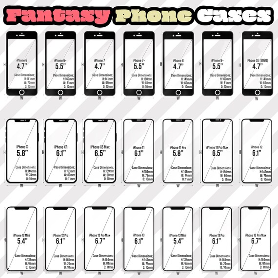 Tattoo Phone Case Cute Aesthetic Cover For Apple Iphone 14 13 Etsy