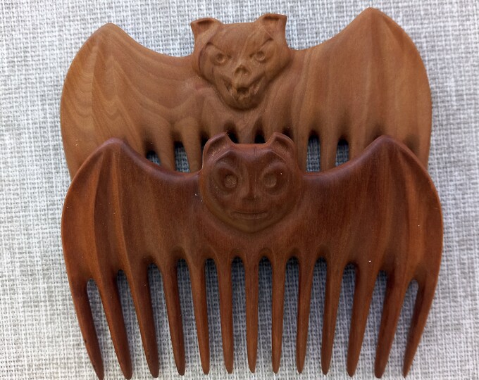 Bat Hair Comb With Wide Tooth for Easy Detangle, Healthy Hair Accessory ...