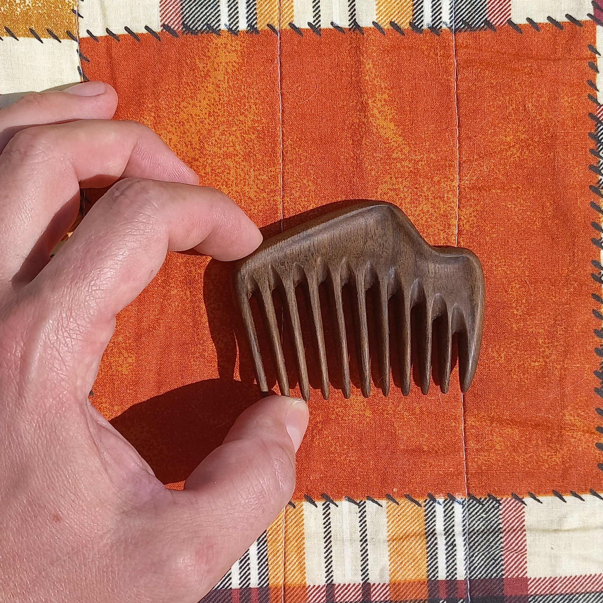 Natural wood little comb hair health care accessory stylish Etsy