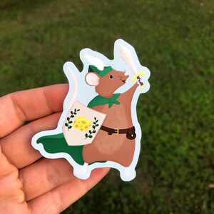 Sir Squeaks-A-Lot Fridge Magnet by Earth Curious Art Co