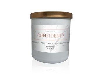 AROMATHERAPY Hand-poured Soy Wax Confidence Candle