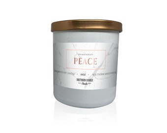 AROMATHERAPY Soy Wax Peace Candle