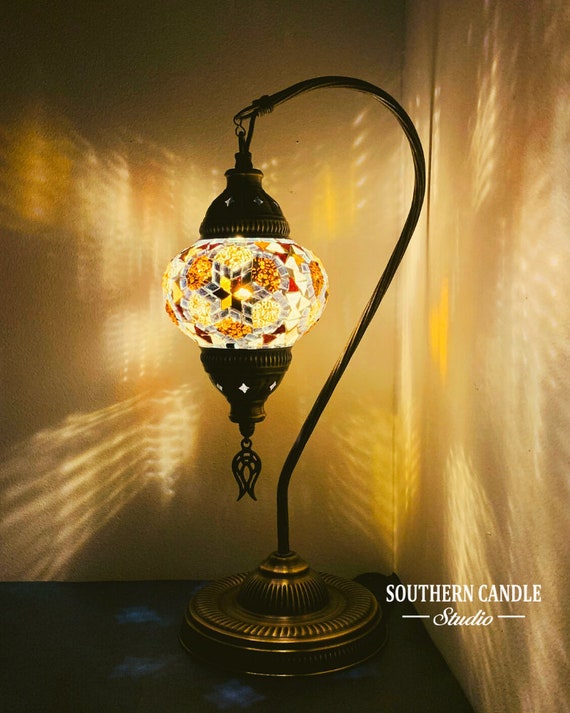 Southern Candle Studio, Handcrafted Turkish Mosaic Lamps