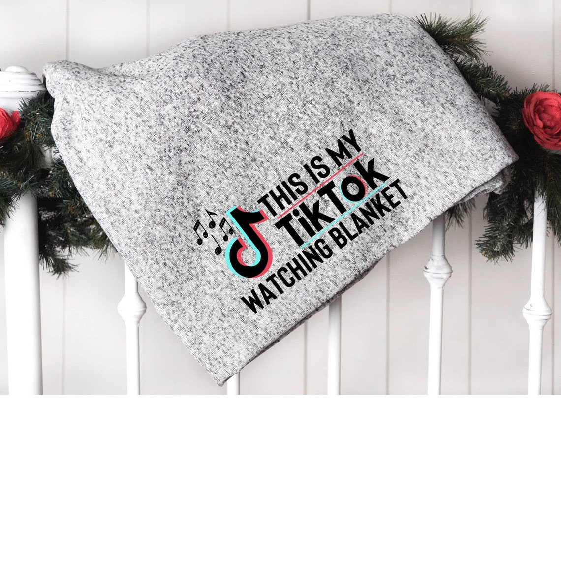 This Is My TikTok Tik Tok App Gift Idea Watching Blanket Comfy Etsy