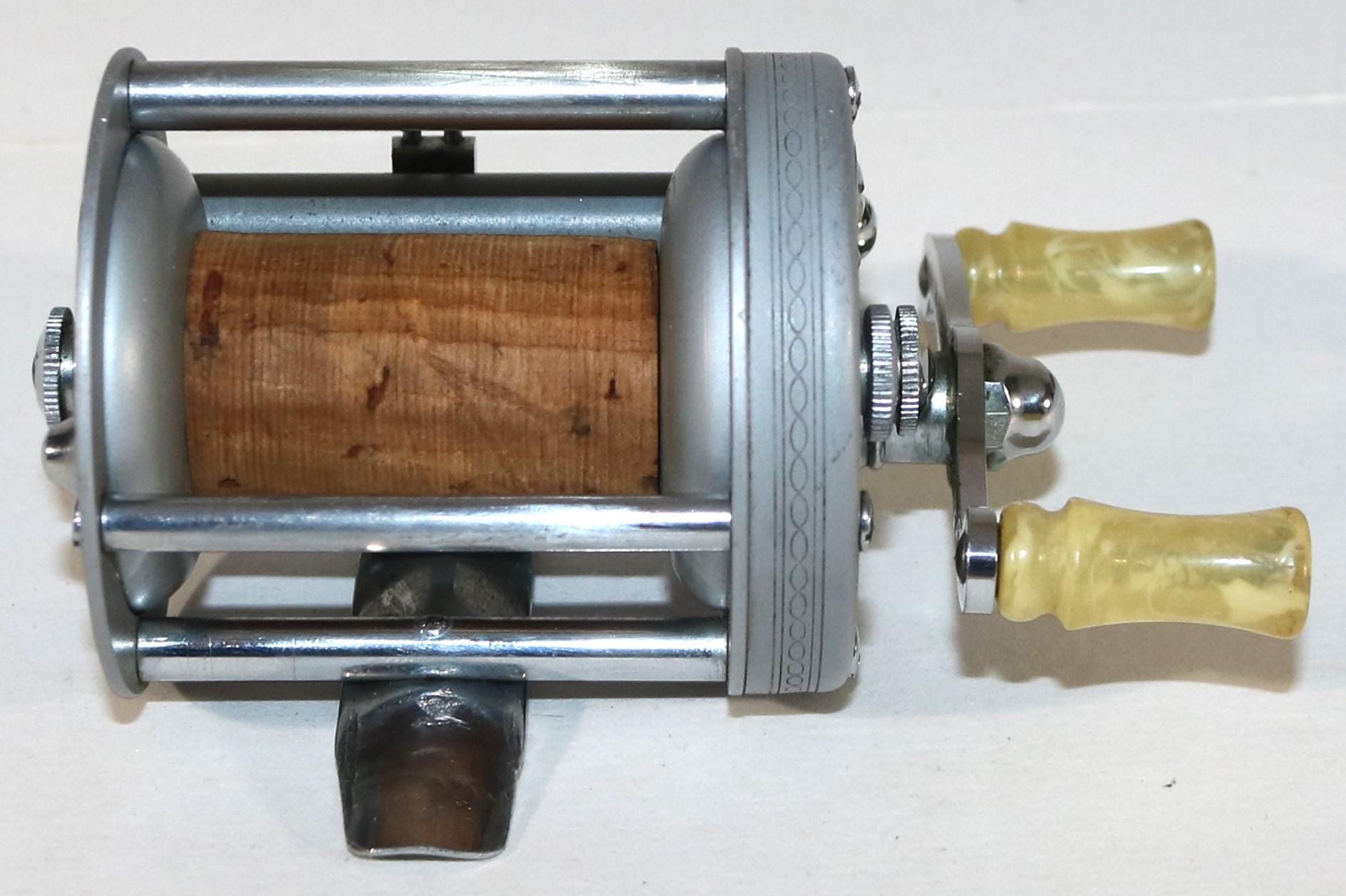 Moulinet à Lancer Vintage Pflueger Nobby 1963 - Fabriqué Aux USA