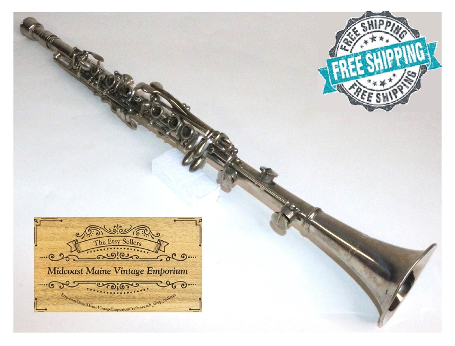 Vintage Rene Duval Silver Plated 38285 with Mouth Etsy