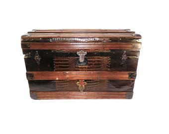1957 Vintage Mid-century Modern Lane Blonde Oak Veneer Cedar Chest