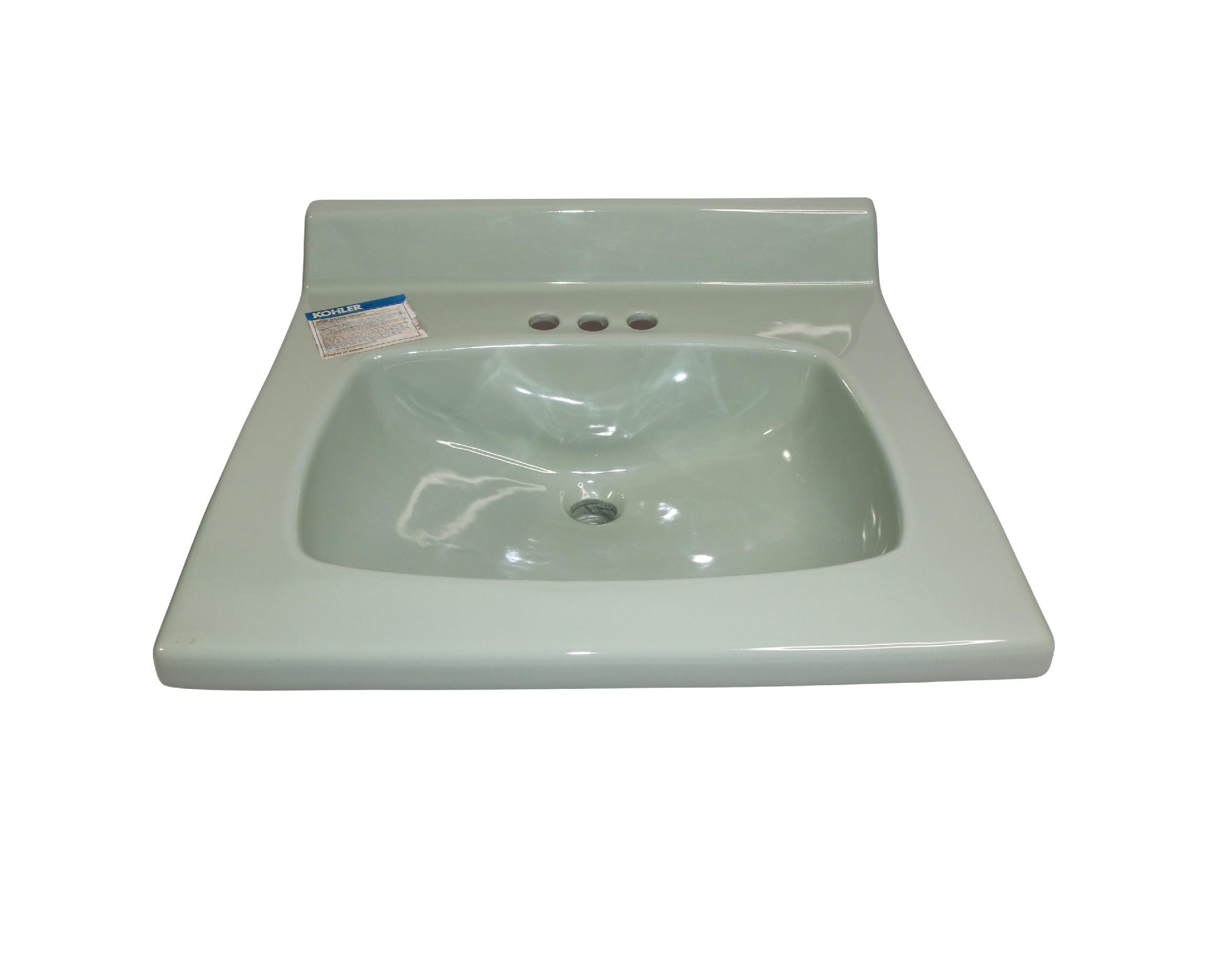 1980 Vintage Unused Kohler Sage Colored Wall-Mounted Sink ~ Fast Free Shipping As Always