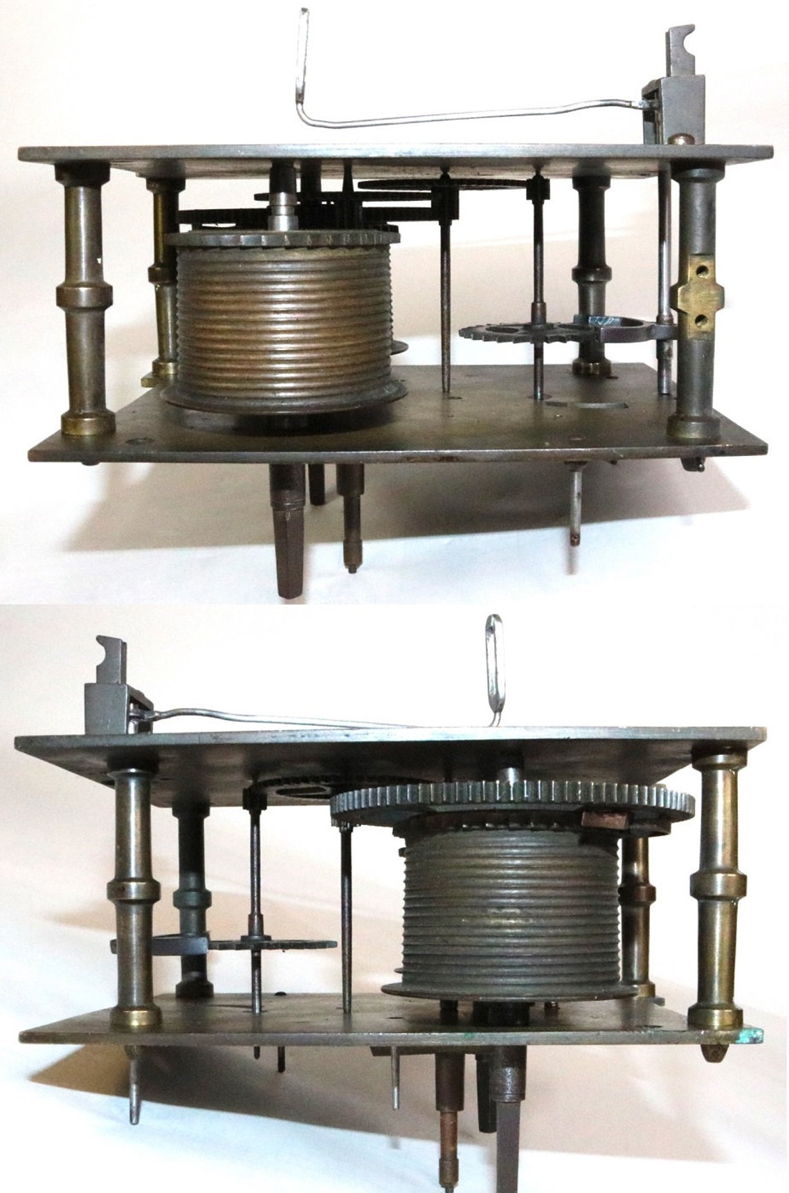 Antique Weight Driven & WindUp Mechanical Clock Movements Etsy