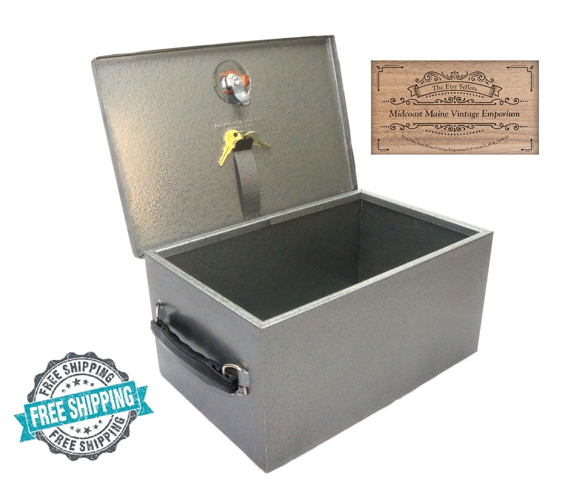 Rockaway Metal Products Lined Fire Resistant Locking Security Etsy