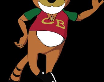 30 Rock Meat Cat Sticker: Glossy Vinyl Decal