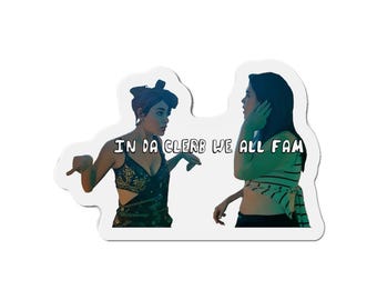 Broad City Fan Art Magnet, "In Da Clerb" Die-Cut Magnet