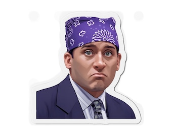Prison Mike Die-Cut Magnet, The Office Fan Art