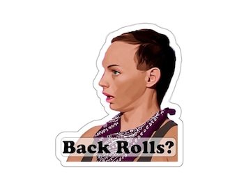 Alyssa Edwards 'Back Rolls' Sticker: RuPaul's Drag Race Fan Art