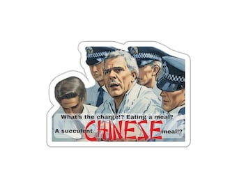 Funny 'Succulent Chinese Meal' Die-Cut Sticker - Laptop Decal