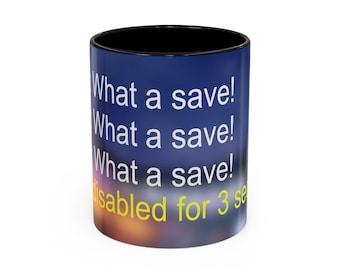 What a Save! Rocket League Mug | Funny Gaming Coffee Cup