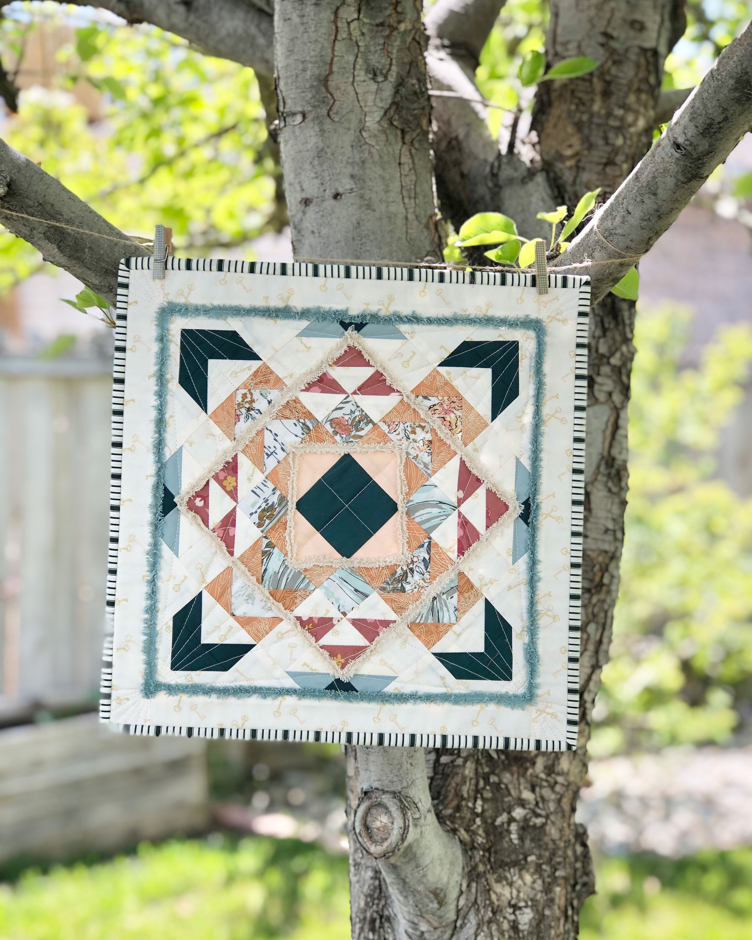 DIY Modern Quilt, Blanket, & Textile Hanger • Ugly Duckling House