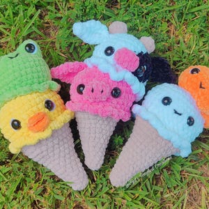 PATTERN BUNDLE- Eis Häkelanleitung Bundle Anleitung How To Diy Amigurumi