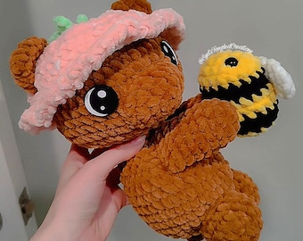 MUSTER- Bär mit Biene Muster häkeln How to Tutorial