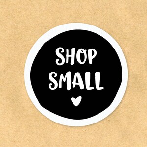 Shop Small Stickers, Support Small Business Stickers, Packaging Stickers, Happy Mail Stickers, Small Business Labels, Customer Stickers