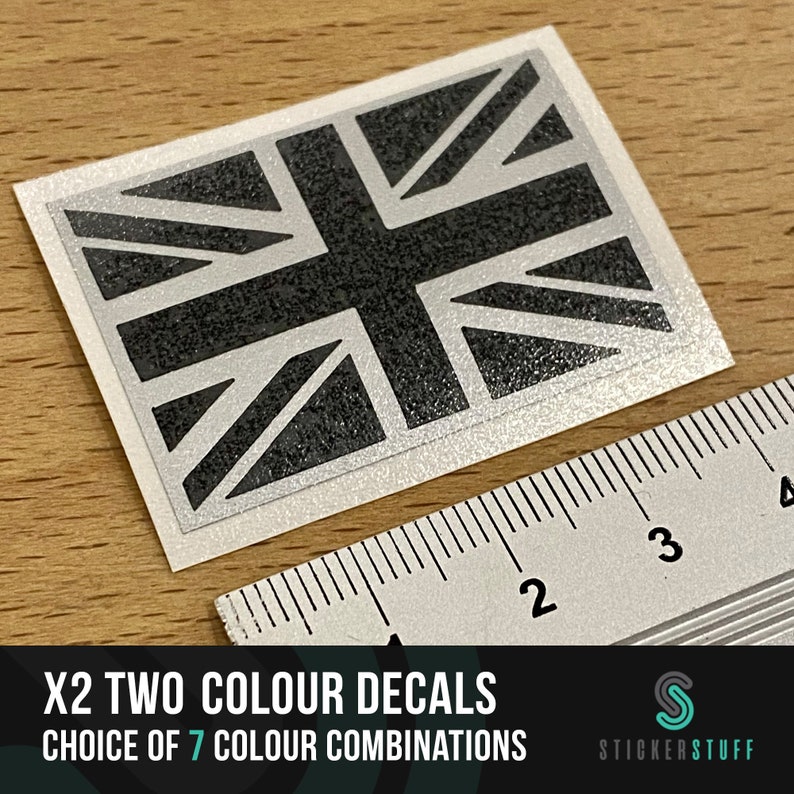 Union Jack Flag Decal: British UK Sticker for Bike, Car, Helmet - Etsy UK