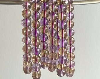 Ametrine beaded bracelet