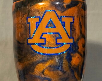 Auburn Tigers Tumbler - Etsy