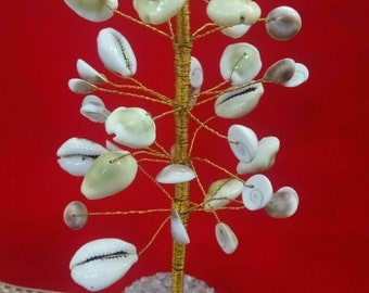 9999 Sri Shri Laxmi Lakshmi Kaudi (blanco) para la riqueza y la prosperidad