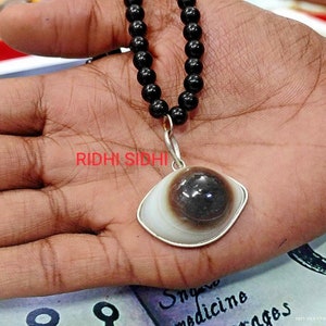 Mächtigste Reichtum Reichtum Naga Lord SHIVA ENERGIZED Black Stone Anhänger +