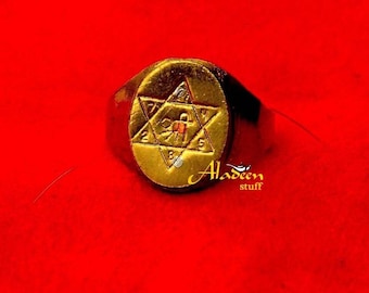Billionaire Maker! Real Magic Ring 1100 Spells Wealth Lottery Money Success NR