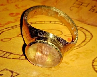 Billionaire Maker Real Magic Ring Energised with 5550 Spells Wealth Money A+++