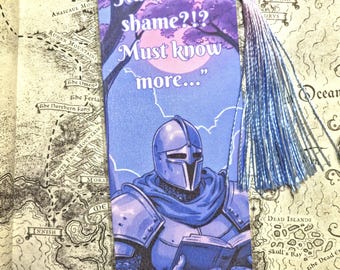 Marcapáginas de Smutty Knight: Un regalo perfecto para los amantes de la novela romántica medieval picante.