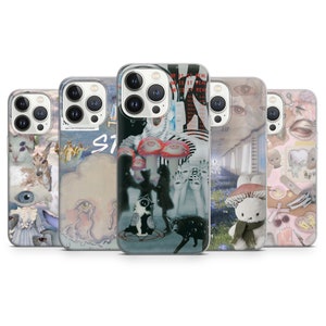 Custodia per telefono Dreamcore - Angel Eyes Aesthetic Dream Cover per iPhone 15 Pro Max, 14, 13, 12, 11, 8 Plus, Samsung S23 Ultra, S22 S21 Pixel 8 7