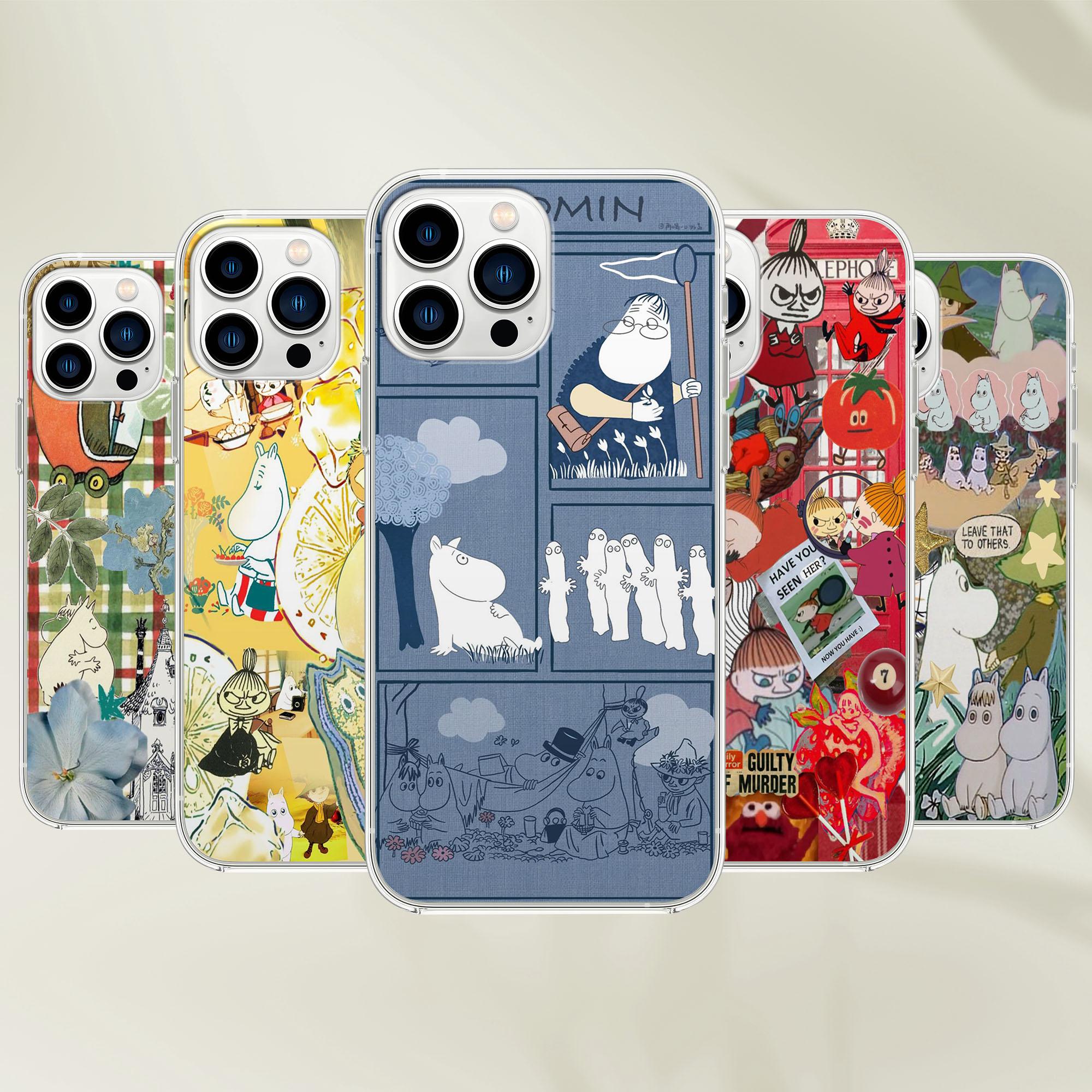 Moomin Phone Case - Finnish Troll Snufkin Art Cover for iPhone Cover for iPhone, Samsung and Google Pixel