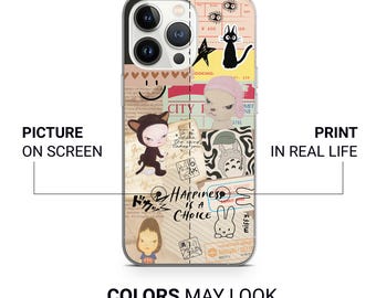 奈良美智のスマホケース - 抽象日本アート iPhone 用ギフト カバー