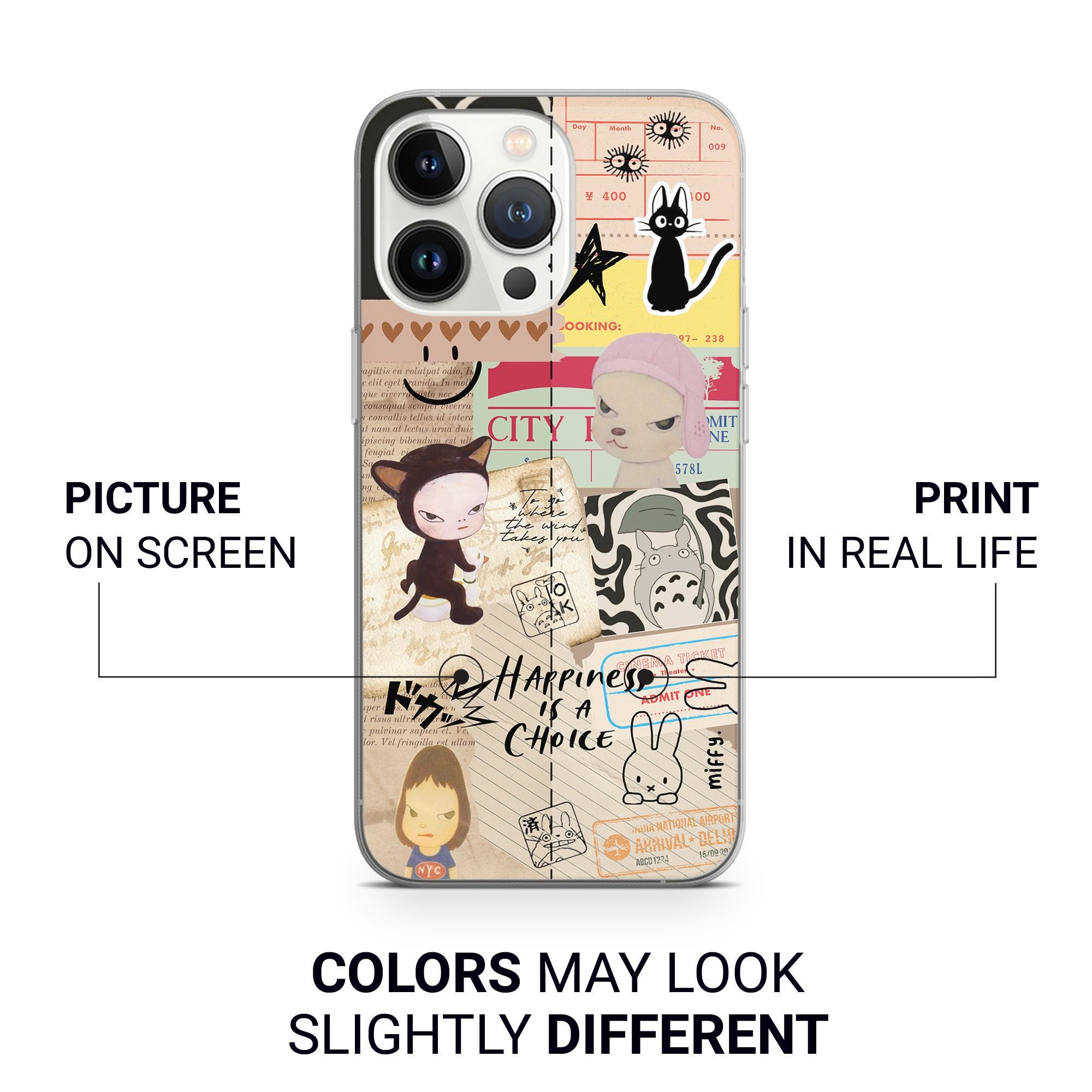 奈良美智のスマホケース - 抽象日本アート iPhone 用ギフト カバー