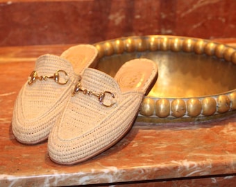 Gucci straw shop princetown