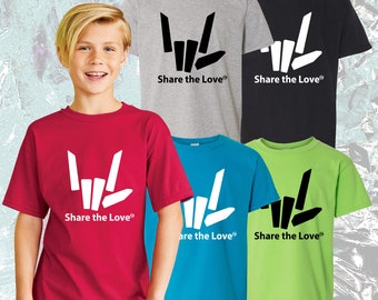 Kids Share the love t shirt Youth Stephen Sharer inspired merch Share the love