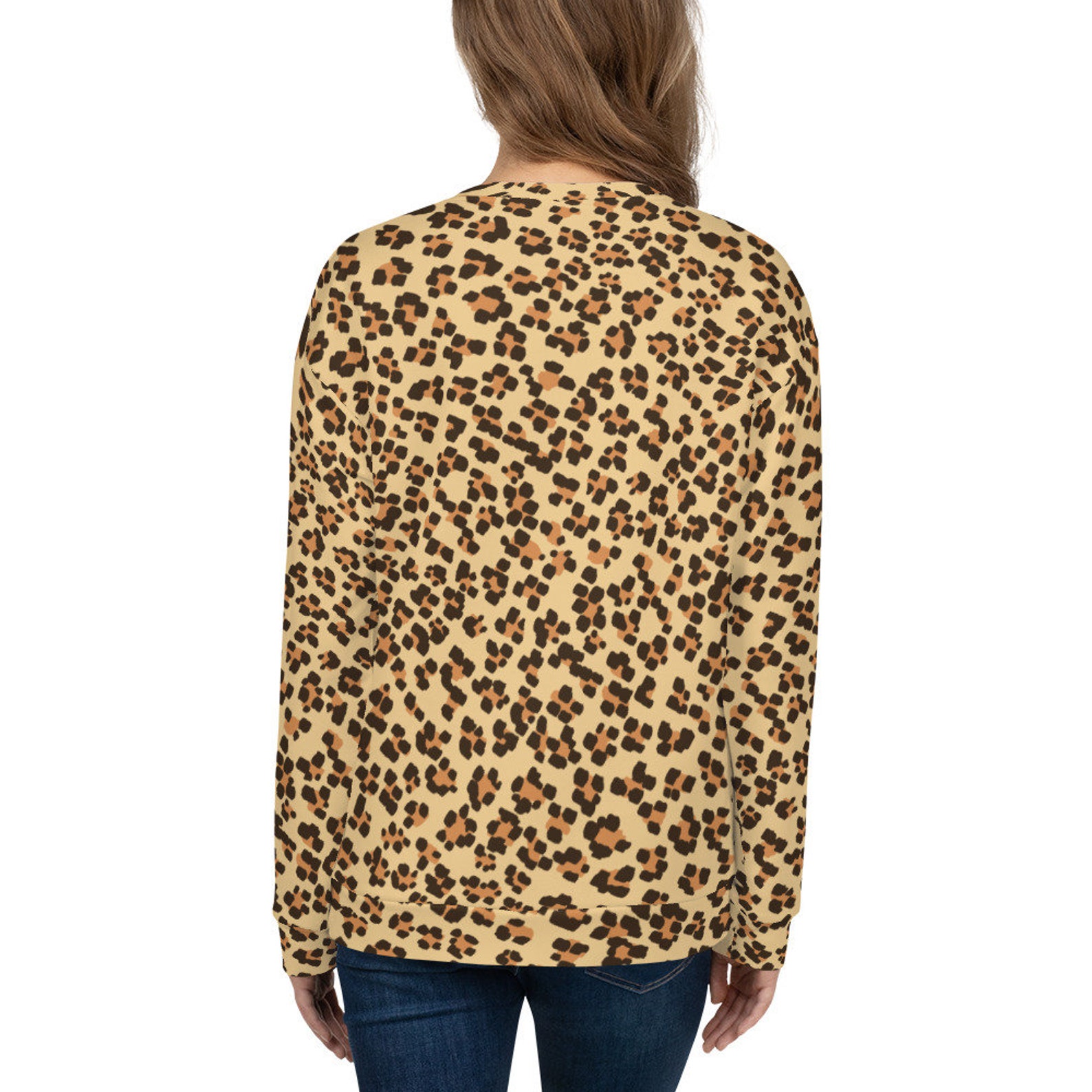 Leopard Woman Sweatshirt Sweatshirt to set Sport Sweatshirt | Etsy