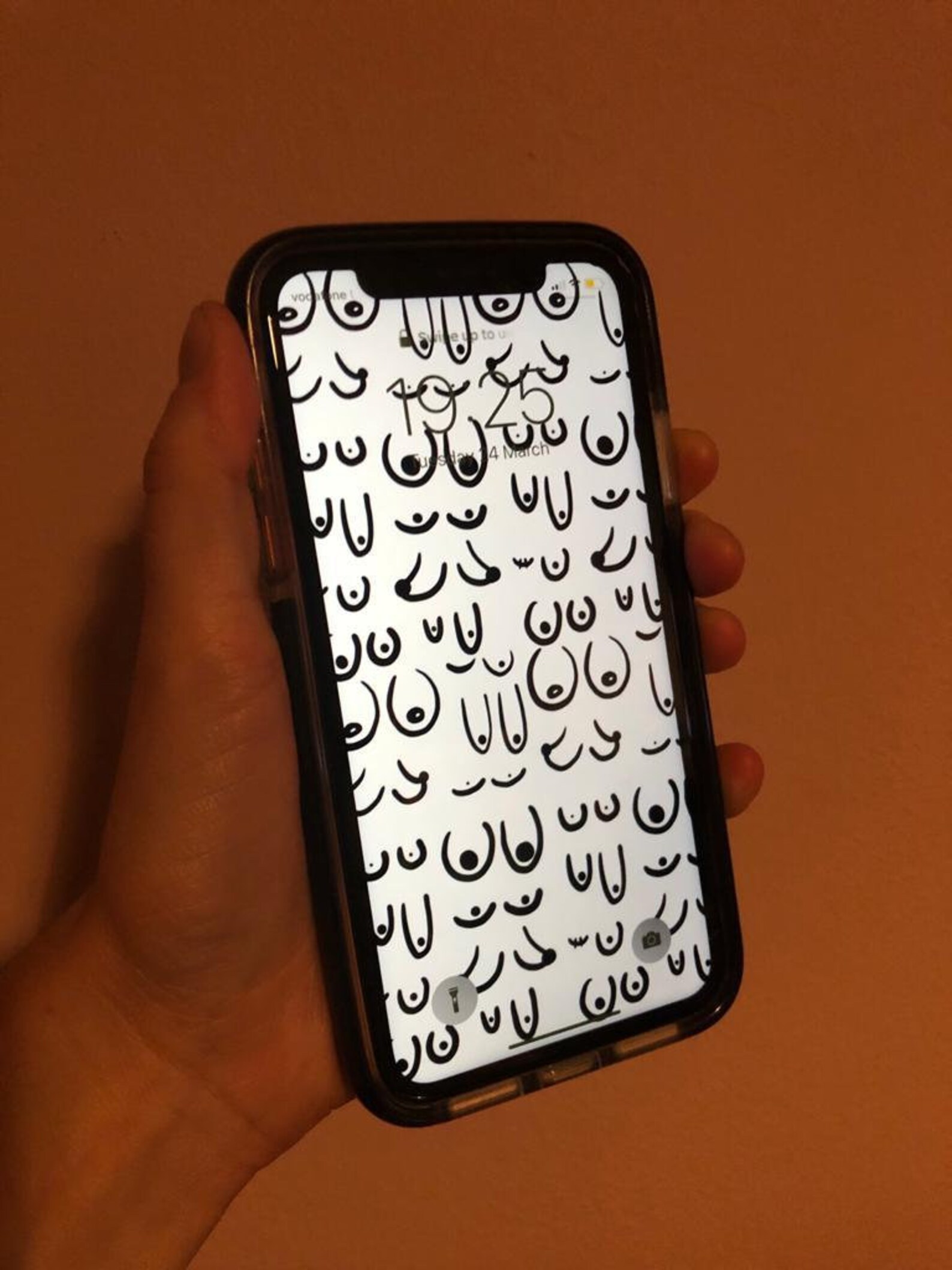 Boobs Phone Wallpaper Boobie Wallpaper Digital Download | Etsy