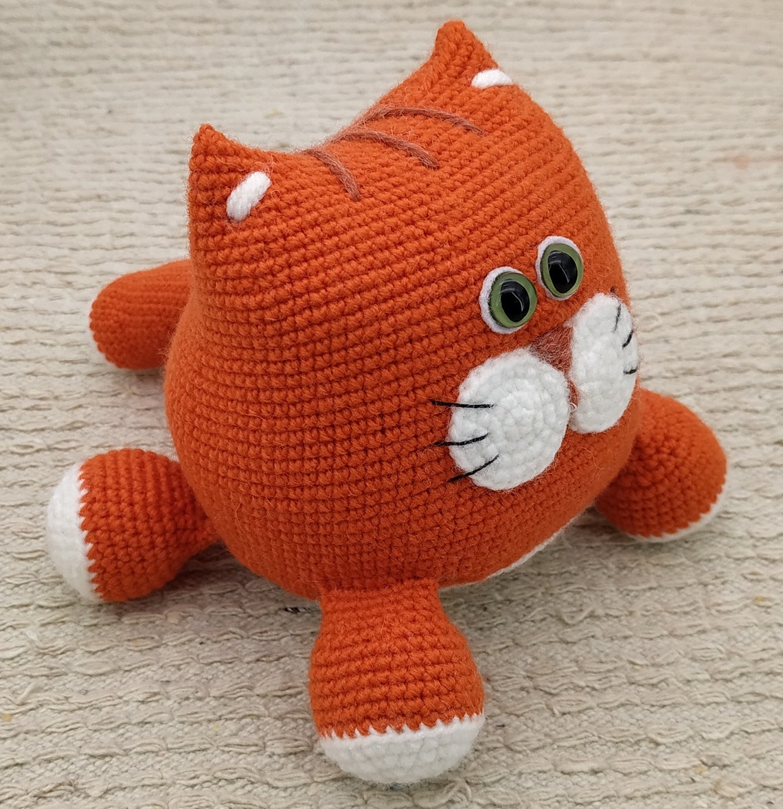 PATTERN Bubble Cat Crochet and Stuffed Cat toy easy pattern Etsy