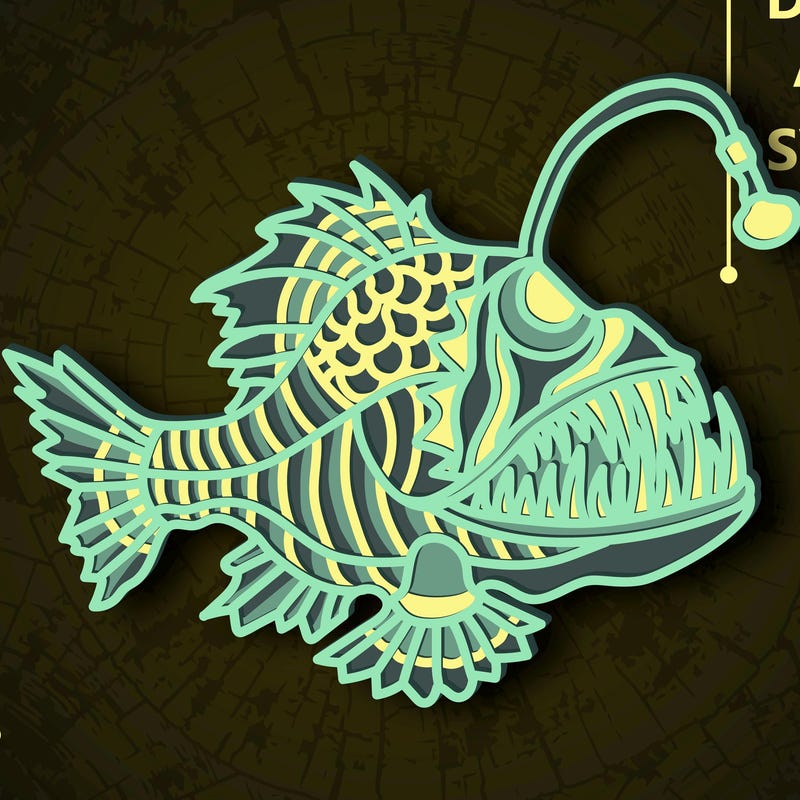 Angle Fish Live - Etsy